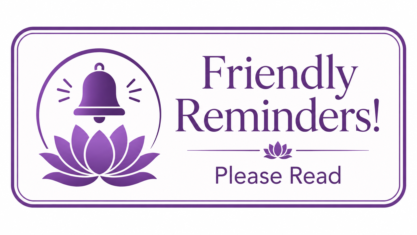 friendly-reminder